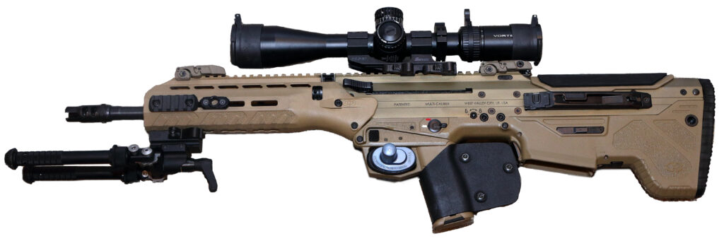 Desert Tech MDR-C - prototype bullpup compact basé sur la plateforme MDR de Desert Tech