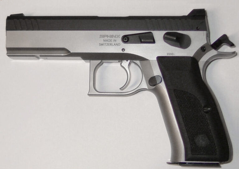 Sphinx 3000 - pistolet suisse de précision
